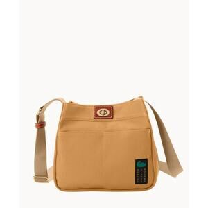 Dooney & Bourke Beige Canvas Crossbody 24